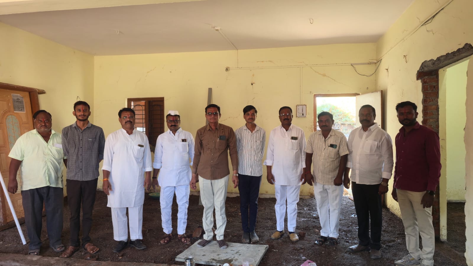 गावाचे निसर्ग दृश्य